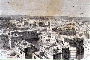 Jerusalem in the 1860s by Jean Georges (after) Huyot