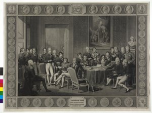 Viennese Convention 1814/1815 by Jean Godefroy