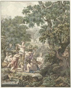 Arcadian Landscape by Jean Grandjean