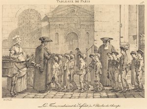The Brothers Lead the Children, at St. Nicolas des Champs