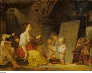 Say Please, c. 1780 by Jean-Honore Fragonard