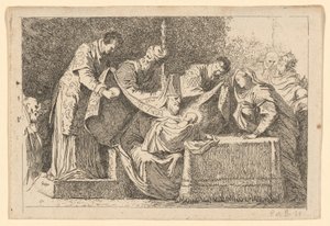 The Circumcision by Jean Honoré Fragonard after Jacopo Tintoretto
