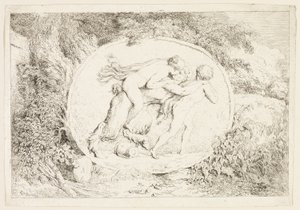 Nymph Riding on a Satyr