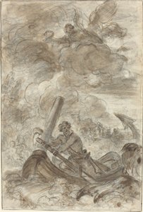 Orlando Kills the Orc with an Anchor by Jean Honore Fragonard