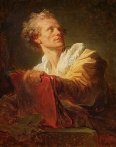 Portrait of a Young Artist, presumed to be Jacques-Andre Naigeon (1738-1810)