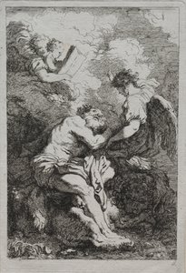 Saint Jerome by Jean Honore Fragonard
