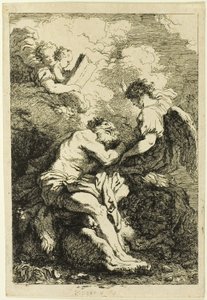 Saint Jerome by Jean Honore Fragonard