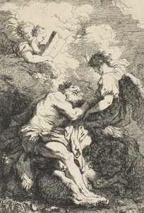 Saint Jerome by Jean Honore Fragonard
