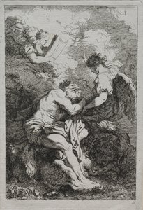 St. Jerome by Jean Honore Fragonard