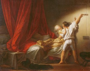 The Bolt, c.1778 by Jean Honore Fragonard