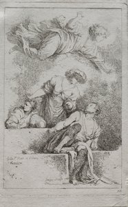 The Disciples at the Tomb, 1764 by Jean Honore Fragonard