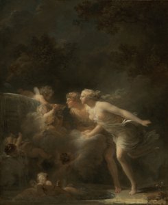 The Fountain of Love by Jean Honore Fragonard