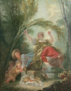 The Seesaw by Jean Honore Fragonard
