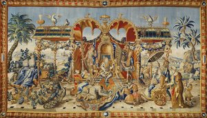 The Audience of the Chinese Emperor by Jean II Barraband
