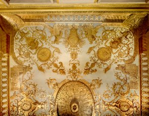 Ceiling of the chamber of the bed of the hotel de Mailly
