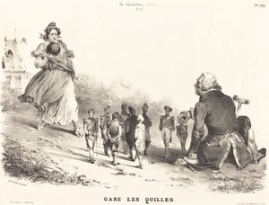 Beware the Skittles by Jean Ignace Isidore Grandville