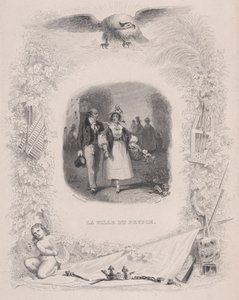 Daughter of the People from The Songs of Béranger, 1829 by Jean Ignace Isidore Gérard