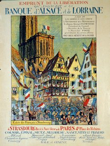 Borrowing of Liberation on the Bank of Alsace and Lorraine (Alsace-Lorraine)
