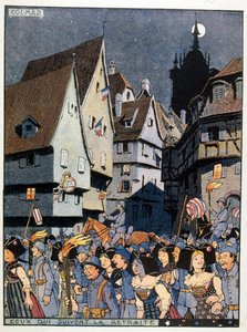 French celebrations marking the return of Alsace region to France by Jean Jacques Waltz