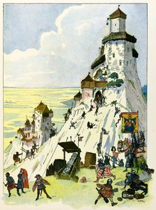 The Story of Alsace Tells the Children; Siege of the Chateau D