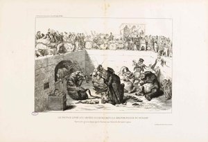 The People Delivered to the Vampire Taxes. From La Caricature