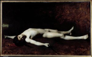 French Revolution: The death of the drummer Joseph Bara by Jean Jacques Henner