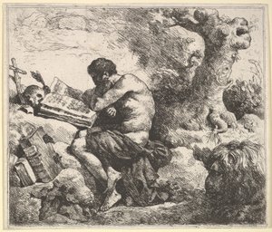 St. Jerome in a Landscape, 1762-63