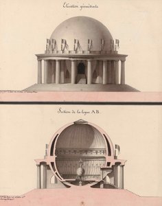 Elevation of a Temple to Equality, for the Philosopher