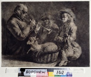 The Oboist by Jean Jacques de Boissieu