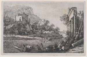 River Crossing by Jean Jacques de Boissieu