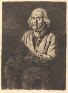 The Old Peasant Girard by Jean Jacques de Boissieu