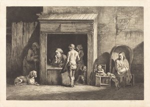 The Public Scribe by Jean Jacques de Boissieu