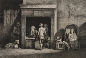 The Public Scribe by Jean Jacques de Boissieu