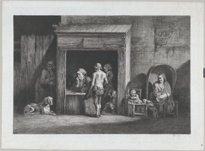 The Public Scrivener by Jean Jacques de Boissieu