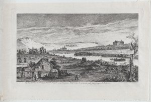 View of the Madrid Castle, near Paris by Jean Jacques de Boissieu