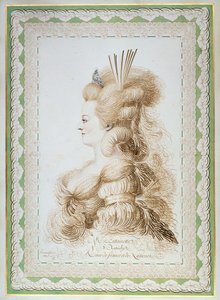 Portrait of Marie Antoinette, Archduchess of Austria and Queen of France, 1780 by Jean Joseph Bernard