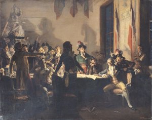 The Night of the 8th and 9th Thermidor, 27th to 28th July 1794 by Jean Joseph Weerts