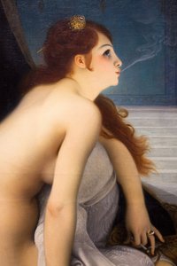 The White Slave (detail) by Jean Jules Antoine Lecomte du Nouy