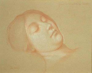Study for the Death of the Virgin by Jean Jules Antoine Lecomte du Nouy
