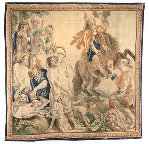 Brussels Tapestry from a Set of Six, c.1650