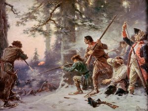 Battle on Snowshoes 1757