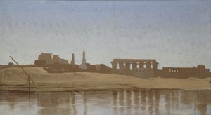 View of the Nile at Luxor by Jean Leon Gerome