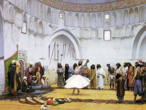 Whirling Dervishes, c.1895 by Jean Leon Gerome