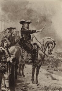 Marlborough at Blenheim by Jean Leon Gerome Ferris