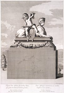 Figure of a Sphinx at Versailles