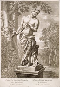 State of a satyr by Philip de Buyster at Versailles by Jean Lepautre