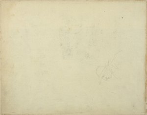 Caricature of a Man Wearing a Broad-Brimmed Hat by Jean Louis André Théodore Géricault