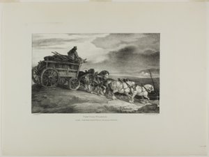 The Coal Wagon, plate 7 from Various Subjects Drawn from Life and on Stone (The English Suite)