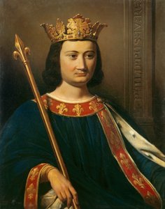 Portrait of Philip IV the Bel, King of France by Jean Louis Bezard
