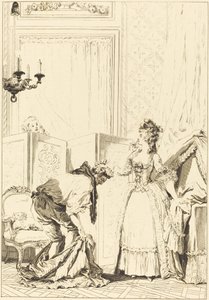 The Cuckold Beaten and Content by Jean Louis Delignon and Antoine Jean Duclos after Jean Honoré Fragonard